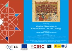 Workshop "Marginal Elaborations in Classical Islamic Law and Theology"