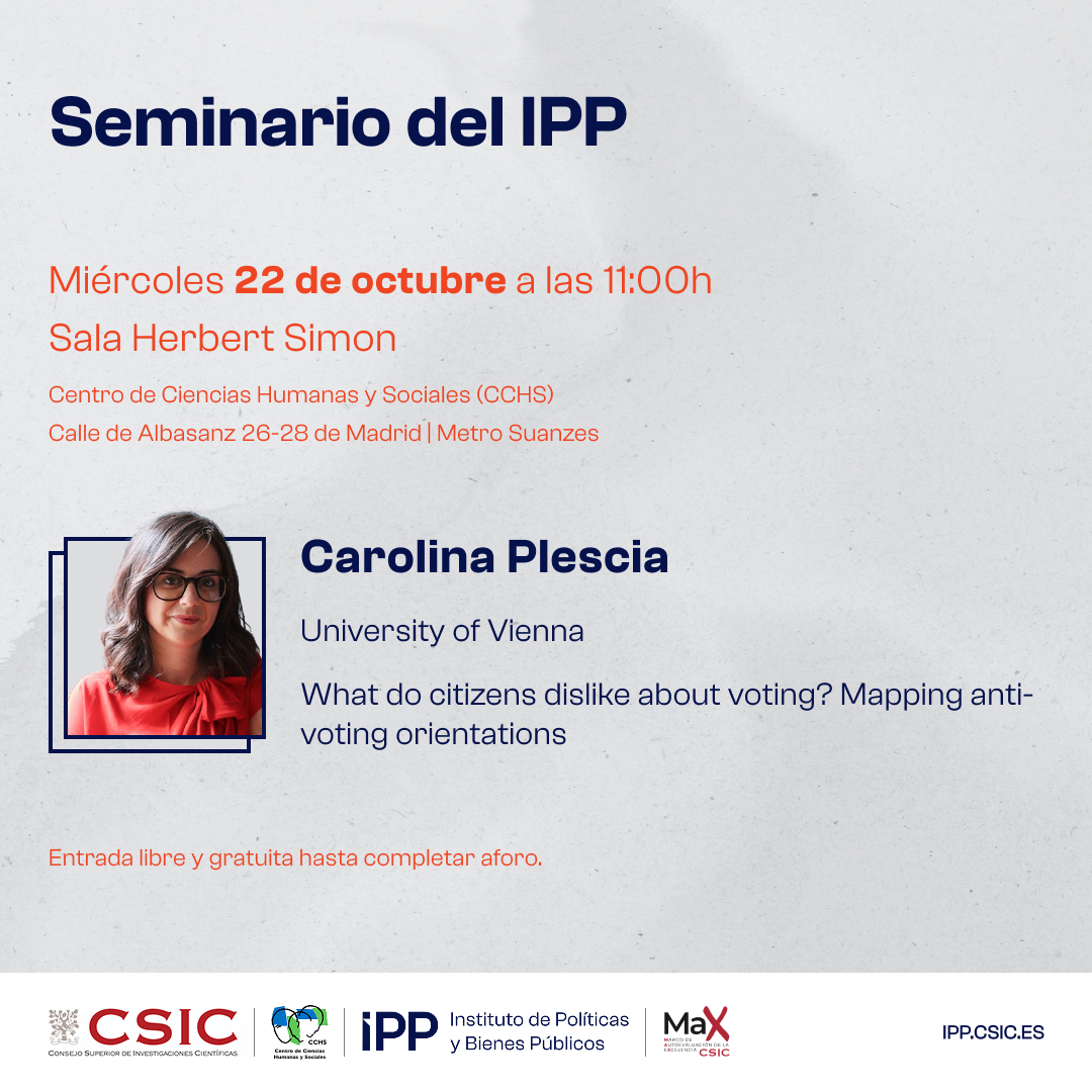 Seminario del IPP con Carolina Plescia