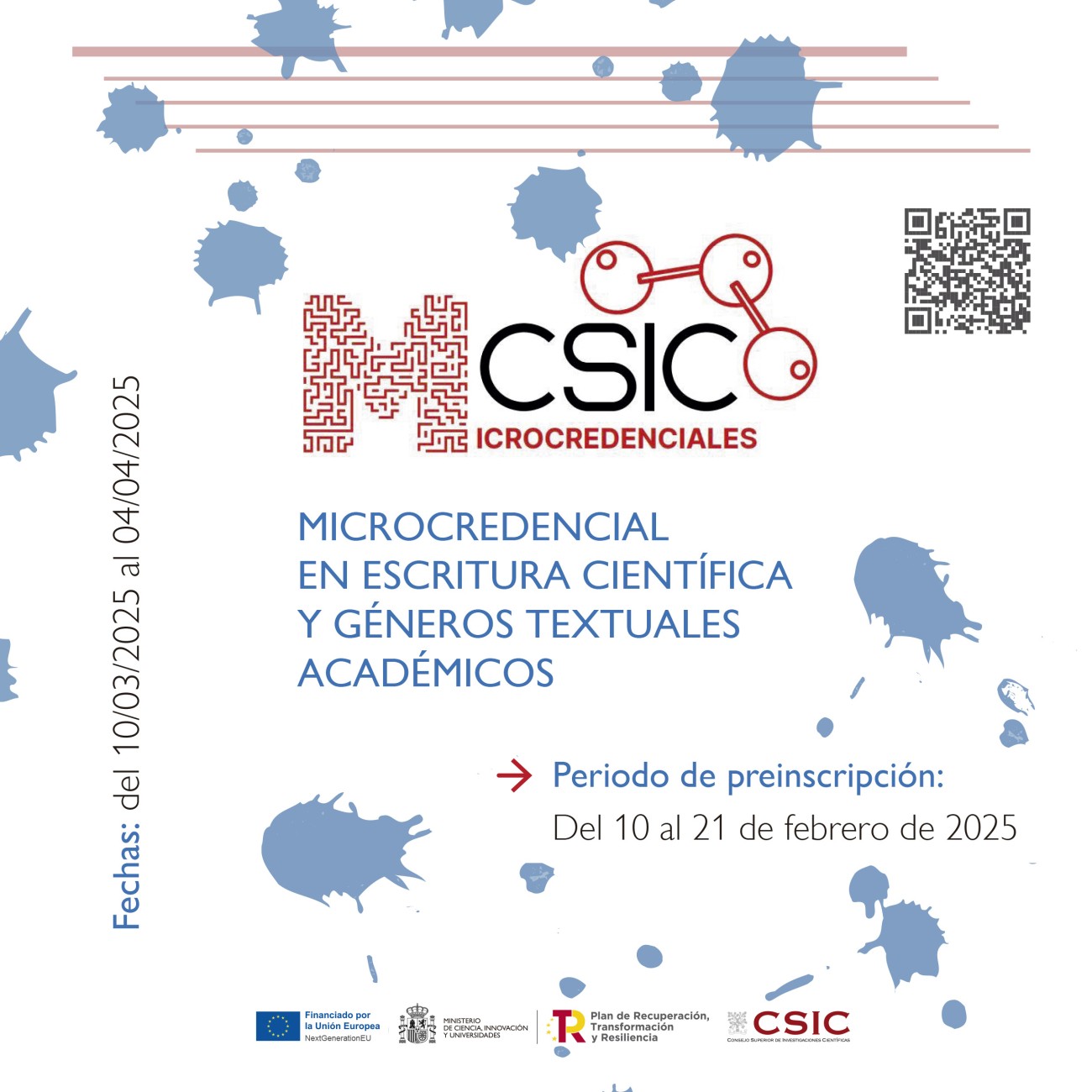 La Escuela de Estudios Hispanoamericanos ofrece de forma gratuita un curso de escritura científica y géneros textuales académicos La Escuela de Estudios Hispanoamericanos ofrece de forma gratuita un curso de escritura científica y géneros textuales académicos