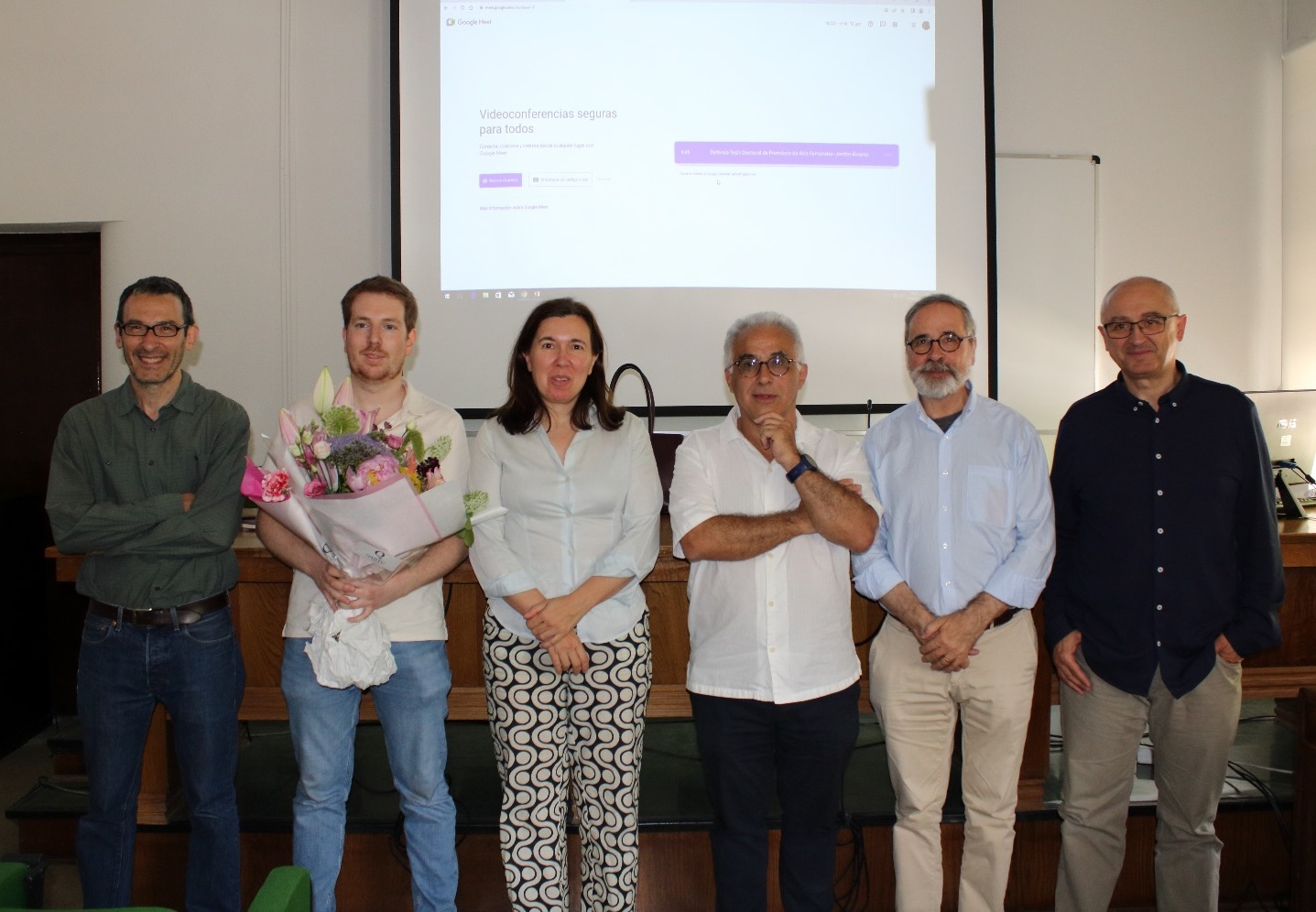 Premio Extraordinario de Doctorado a la tesis doctoral de Francisco Fernández-Jardón co-dirigida por Juan Carlos Velasco (IFS)