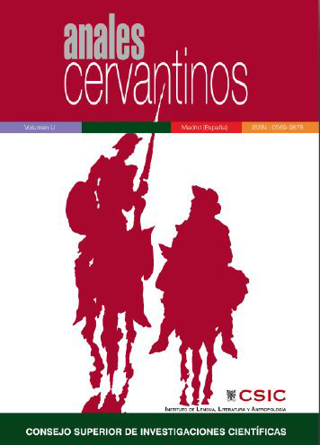 "Anales Cervantinos", revista del ILLA, publica un nuevo volumen "Anales Cervantinos", revista del ILLA, publica un nuevo volumen