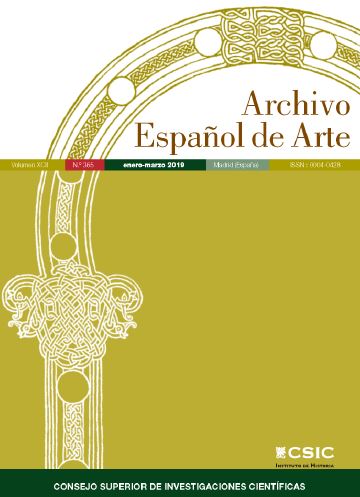 "Archivo Español de Arte", revista del Instituto de Historia, publica el Vol 96, nº 382 de 2023