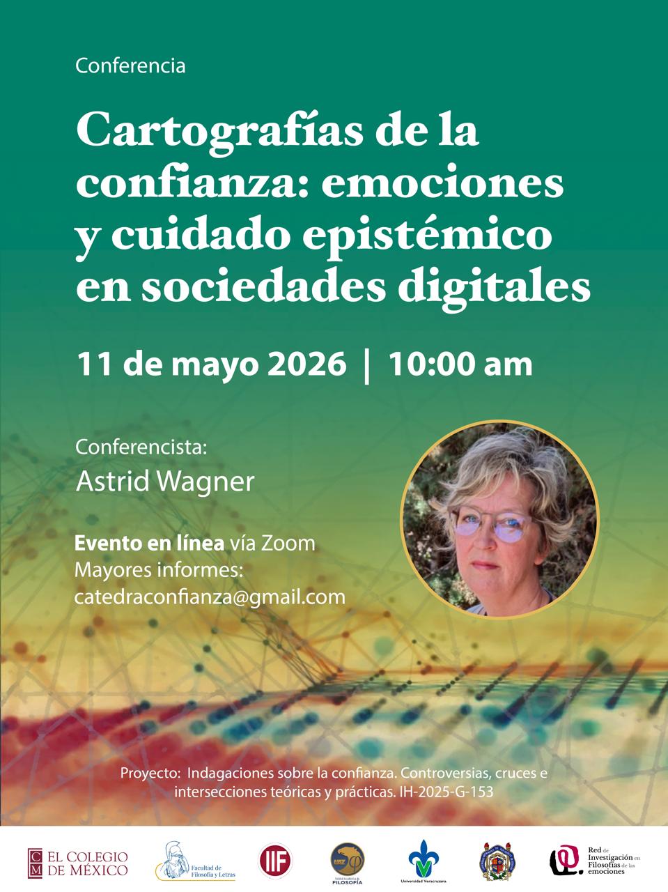 Conferencia "Cartografías de la confianza: emociones y cuidado epistémico en sociedades digitales"