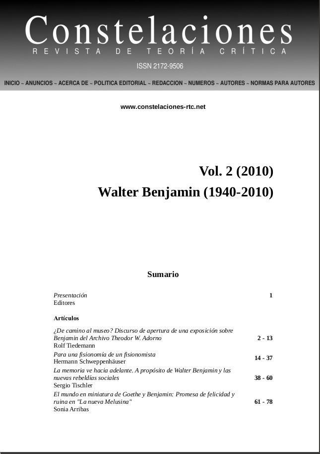 Portada de la revista