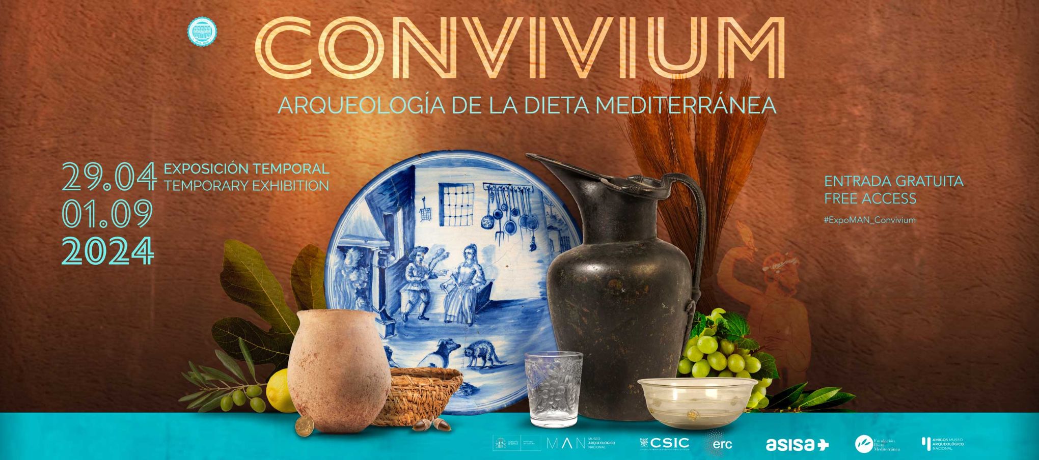 El CSIC se une al Museo Arqueológico Nacional para dar a conocer la vertiente arqueológica de la Dieta Mediterránea en una exposición única El CSIC se une al Museo Arqueológico Nacional para dar a conocer la vertiente arqueológica de la Dieta Mediterránea en una exposición única
