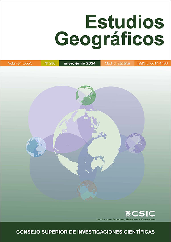 La revista 'Estudios Geográficos', editada por el Instituto de Economía, Geografía y Demografía, publica un nuevo número La revista 'Estudios Geográficos', editada por el Instituto de Economía, Geografía y Demografía, publica un nuevo número