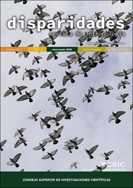 Disparidades. Revista de Antropología acaba de publicar su último número. Disparidades. Revista de Antropología acaba de publicar su último número.