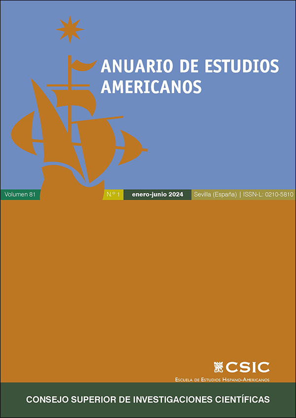 Disponible un nuevo número de la revista "Anuario de Estudios Americanos" Disponible un nuevo número de la revista "Anuario de Estudios Americanos"