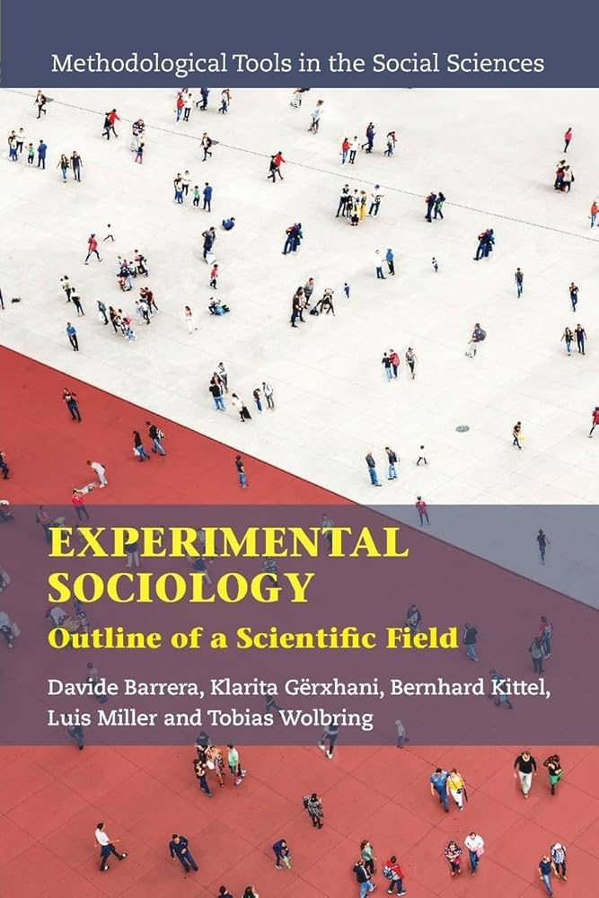 Luis Miller (IPP) participa junto a otros autores en el libro "Experimental Sociology Outline of a Scientific Field" Luis Miller (IPP) participa junto a otros autores en el libro "Experimental Sociology Outline of a Scientific Field"