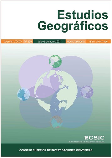 La revista 'Estudios Geográficos', editada por el Instituto de Economía, Geografía y Demografía publica un nuevo número