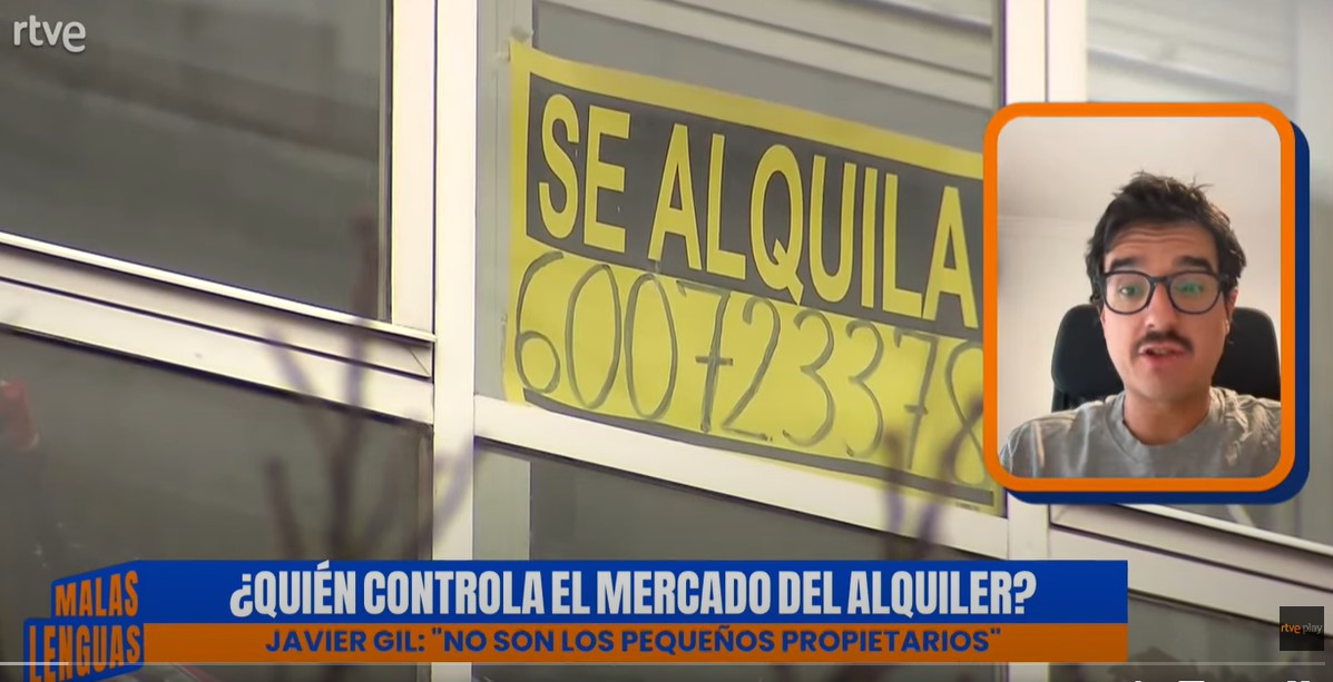 Javier Gil, en Malas Lenguas, de TVE