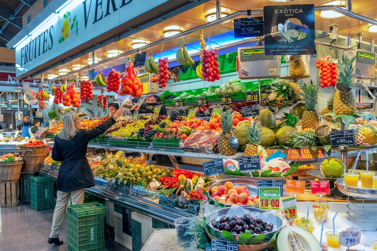 Mercat de la Concepció, en Barcelona. / Istock Mercat de la Concepció, en Barcelona. / Istock