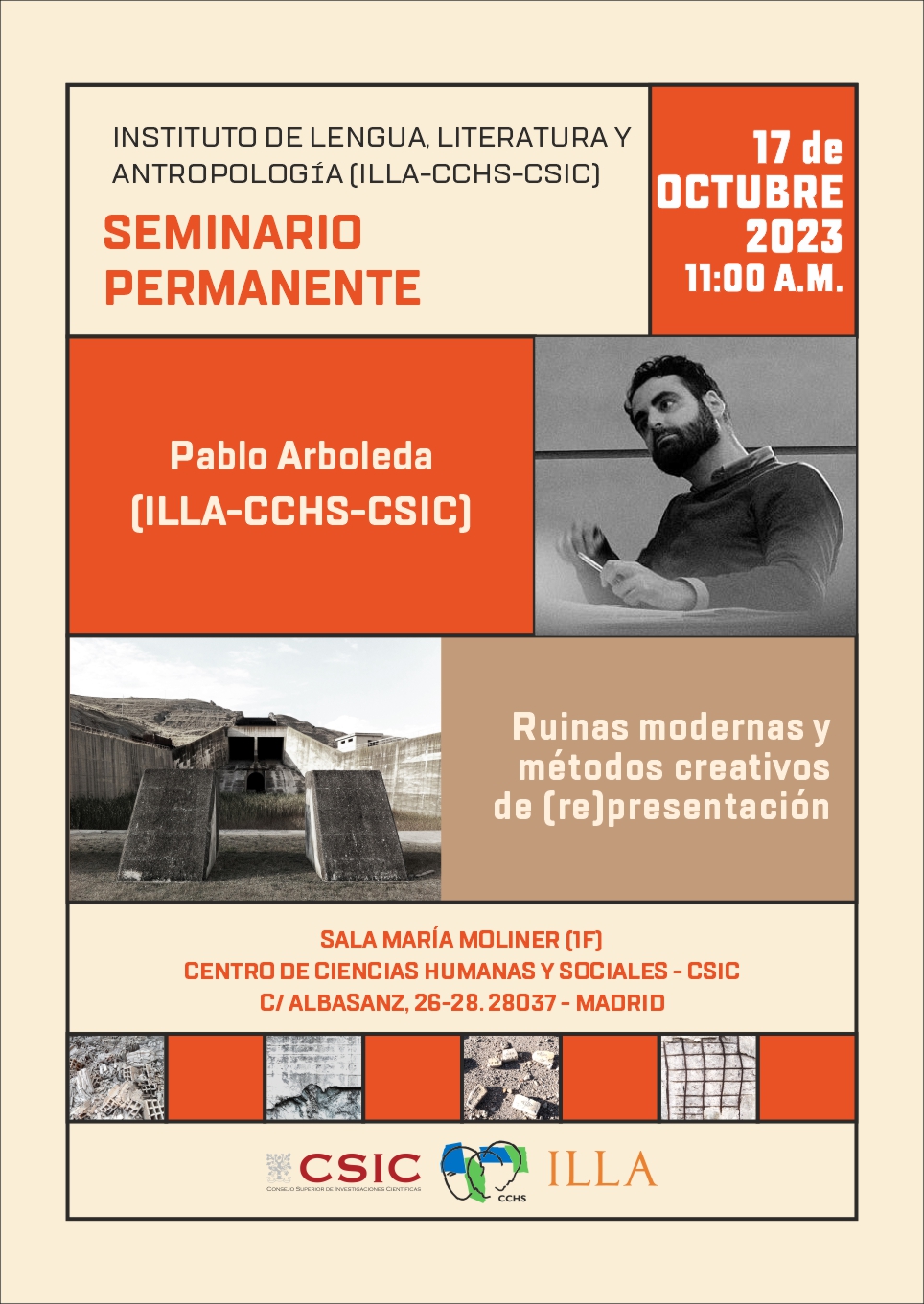 Seminario permanente del ILLA: Ruinas modernas y métodos creativos de (re)presentación