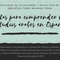 Cartas para comprender los estudios árabes en España