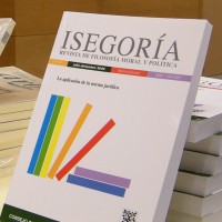 Ya se encuentra disponible un nuevo número de la revista "Isegoría. Revista de Filosofía Moral y Política"