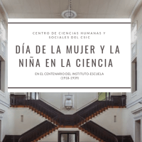 Nuevo vídeo dedicado al Día de la Mujer y la Niña en la Ciencia en el centenario del Instituto-Escuela