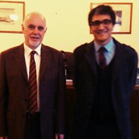 José Luis García Barrientos y el nuevo doctor Paulo Olivares
