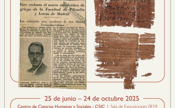 La Papirología en el CSIC. El primer impulso para consolidar la disciplina.