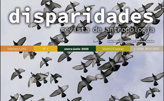  Disparidades. Revista de Antropología acaba de publicar su último número.