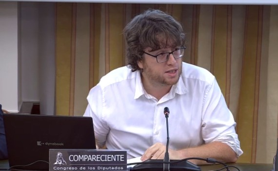 Emilio Santiago Muiño (CSIC) desmonta en el Congreso los argumentos negacionistas de Vox sobre el cambio climático