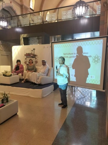 La exposición "Los Paisajes Culturales de Al-Andalus" organizada por FUNCI (Fundación de Cultura Islámica) se inauguró el dia 15 de octubre de 2025 en el museo de la Civilización Islámica de Sharjah, en los Emiratos Árabes. Foto @arqbio_csic (IG)