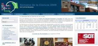 Semana de la Ciencia 2009
