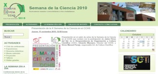 Semana de la Ciencia 2010