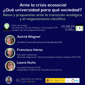 Ante la crisis ecosocial ¿qué universidad para qué sociedad? Ante la crisis ecosocial ¿qué universidad para qué sociedad?