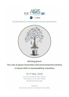 ALLIES workshop on environmental economics and innovation: ALLIES workshop on environmental economics and innovation: