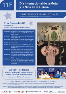 11F: Día Internacional de la Mujer y la Niña en la Ciencia. "Sobre científicas e intelectuales" 11F: Día Internacional de la Mujer y la Niña en la Ciencia. "Sobre científicas e intelectuales"