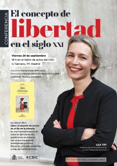 Conferencia: "El concepto de libertad en el siglo XXI" Conferencia: "El concepto de libertad en el siglo XXI"