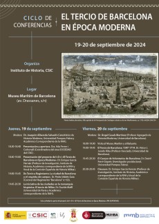 Ciclo de conferencias “El tercio de Barcelona en Época Moderna” Ciclo de conferencias “El tercio de Barcelona en Época Moderna”