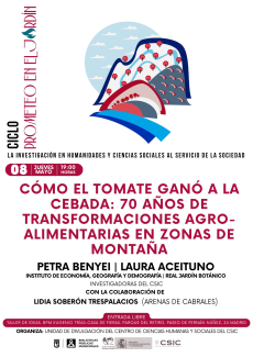 Cómo el tomate ganó a la cebada: 70 años de transformaciones agro-alimentarias en zonas de montaña Cómo el tomate ganó a la cebada: 70 años de transformaciones agro-alimentarias en zonas de montaña