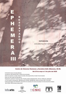Exposición Ephemera III. Rescatados