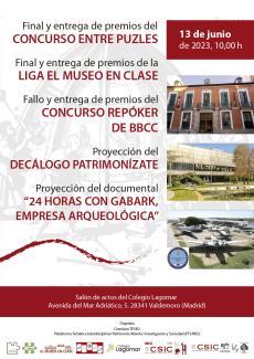 Jornada de actividades sobre Patrimonio Cultural 2022-2023 Jornada de actividades sobre Patrimonio Cultural 2022-2023