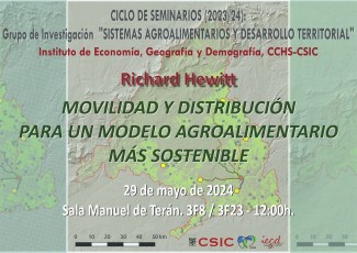 Ciclo de seminarios SADT: "Movilidad y distribución para un sistema agroalimentario más sostenible" Ciclo de seminarios SADT: "Movilidad y distribución para un sistema agroalimentario más sostenible"