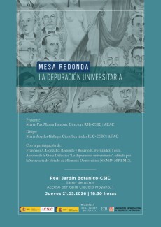 Mesa Redonda "La depuración universitaria"