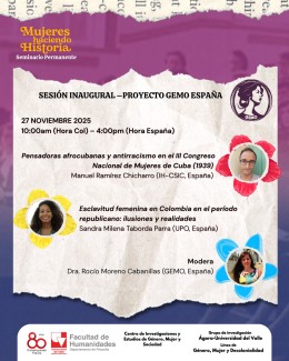 Seminario Permanente "Mujeres Haciendo Historia"