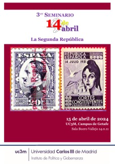 3er Seminario 14 de abril. La Segunda República 3er Seminario 14 de abril. La Segunda República