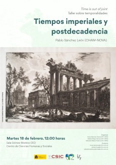 Time is Out of Joint: "Tiempos imperiales y postdecadencia" Time is Out of Joint: "Tiempos imperiales y postdecadencia"