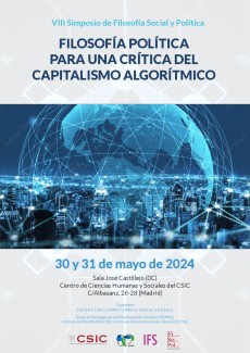 VIII Simposio de Filosofía Social y Política: "Filosofía Política para una crítica del capitalismo algorítmico"