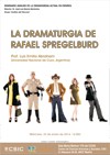 Seminario 'Análisis de la Dramaturgia Actual en Español (ADAE)': "La dramaturgia de Rafael Spregelburd"