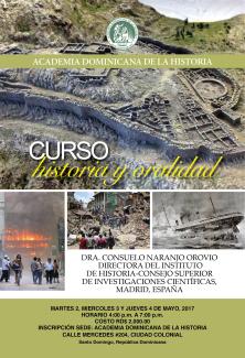 Cartel del curso Curso: "Historia y oralidad"