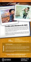 Cartel del seminario Seminario sobre literatura de viajes: "Hacia una poética de la literatura de viajes: un género itinerante"