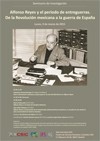 Cartel del seminario Seminario de Investigación: "Alfonso Reyes y el periodo de entreguerras. De la Revolución mexicana a la guerra de España"