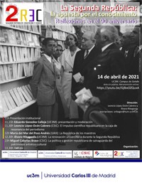 Jornada "La Segunda República: la apuesta por el conocimiento. Reflexiones en el 90 aniversario"