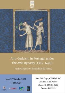 seminar “Antijudaism in Portugal under the Avis Dynasty (1385-1495)” seminar “Antijudaism in Portugal under the Avis Dynasty (1385-1495)”