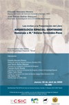 Cartel de la presentación del libro Presentación del libro "Arqueología espacial: Identidades. Homenaje a Mª Dolores Fernández-Posse"