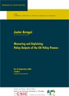 Cartel del seminario Seminario CIP: "Measuring and explaining policy outputs of the EU policy process"