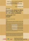 Conferencia: «Gouvernance urbaine au Maroc face au droit à la ville: le cas des métropoles mondialisées»